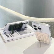 Resim Emişli silikon sabit telefon tutucu, çok amaçlı yapışkan tabanlı, duvar/mutfak/banyo aynaları/TV programları/selfie canlı yayınlar için uygun 