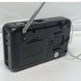 Resim Kopya - Player L-938 Usb Şarjlı Fm Radyo Mp3 Çalar Kırmızı - Siyah- Tek Ebat 