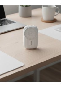 Resim Kablosuz Ve Kablolu Şarj Destekli 10000 Mah Taşınabilir Powerbank Diğer 