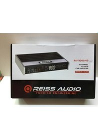 Resim Reiss Audio Rs-t1000.4d 4 Kanal 4ohm 4x250 Watt Rms 
