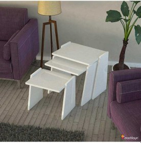Resim Viva 3 Lü Zigon Sehpa Takımı (414765918) 