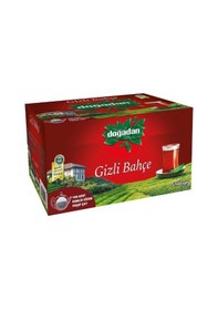 Resim Doğadan Gizli Bahçe Siyah Demlik Süzen Poşet Çay 3'lü 100 x 3.2 G 