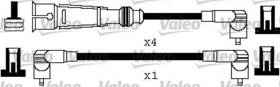 Resim ATEŞLEME KABLO TK. VOLKSWAGEN POLO 8V 95 99 