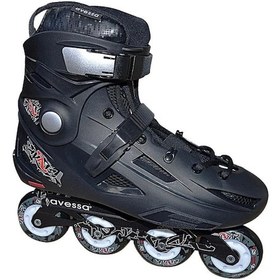 Resim Avessa Pta1000 Free Stayla Graffitı Profesyonel Paten 80 Mm Abec 7 Silikon Teker Paten Siyah 