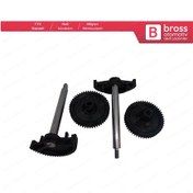 Resim Bmw için 2 Set 4 Parça Gaz Kelebeği Gövdesi Aktüatör Dişlisi 1362 N11.2150 