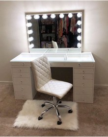 Resim Seyyahhome Makyaj Masası 140x50x80cm 