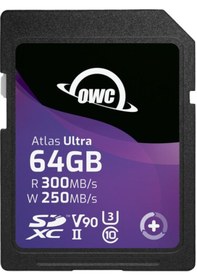 Resim Owc 64gb Atlas Ultra Sdxc Uhs-ıı V90 Hafıza Kartı 