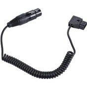Resim Pazly V-mount Pilatlı Kamera-monitör D-tap Erkek-xlr 4 Pin Güç Adaptör Kablosu 