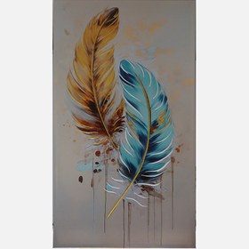 Resim Artist Kanvas Tablo 50x100 cm (FL-2851) 