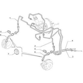 Resim CAVO C901030A Fren Borusu Doblo 01- 
