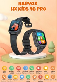 Resim PİNK İTHALAT Sim Kartlı DH9 Akıllı Çocuk Saati Konum-Arama-Kamera-4G Sim Desteği-Video Özellikli 