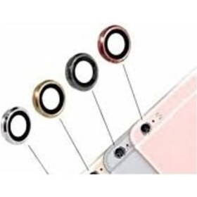 Resim Apple Uyumlu iPhone 6S Plus Arka Kamera Camı Çitalı Full 