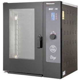 Resim Maksan Elektrik Isıtmalı Dijital 10 Tepsili Konveksiyonlu Patiseri Fırın 