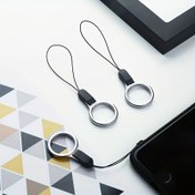 Resim 5/10 Adet Şık ve Dayanıklı Telefon Kordonları Parmak Halkalarıyla - Eller Serbest Aksesuar Anahtarlar, Kimlik ve Daha Fazlası İçin, USB Flash Işık, Kamera Kayıp Önleyici, Dairesel Halka 