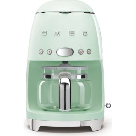 Resim Smeg 50's Style Pastel Yeşil Kettle - 1x2 Ekmek Kızartma Makinesi ve Filtre Kahve Makine Seti 
