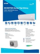Resim York Monterosa Yhke12ze A++ Enerji Sınıfı 12000 Btu Duvar Tipi Klima 