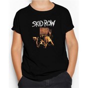 Resim Skid Row Slave To The Grind Siyah Çocuk Tişört Siyah 