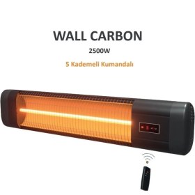 Resim Ardonat 2500 Watt Uzaktan Kumandalı Carbon Elektirikli Isıtıcı 