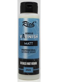 Resim Rich Su Bazlı Vernik Mat 500 Cc 