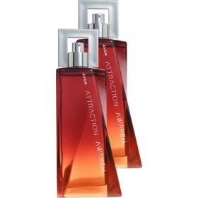 Resim Avon Attraction Awaken Erkek Parfüm EDT İkili Set 75 ml 