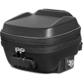 Resim Shad E03c Çift Kilitli Genişleyebilir Depo Üstü Çanta 3lt X0se03c Alüminyum - Siyah 