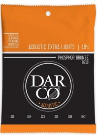 Resim Martin Co Darco D210 Phosphor Bronze Akustik Gitar Teli, Extra Light 10-47 