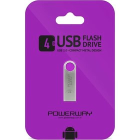 Resim POWERWAY 4 GB METAL USB FLASH BELLEK 
