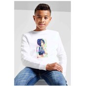 Resim Anime Tokyo Ghoul Anteiku Baskılı Unisex Çocuk Beyaz Sweatshirt (534763347) 