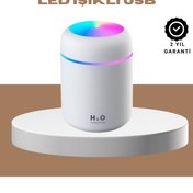 Resim AyrStore Usb Girişli Taşınabilir Mini Nemlendirici 300Ml Su Hazneli 