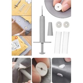 Resim Perfecttrade Yorgan Nevresim Kılıfı Sabitleme Düzenleme Kılçık Iğne Aparatları 