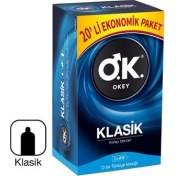 Resim Okey Klasik Prezervatif 20'li 