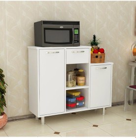 Resim Çok Amaçlı Dolap İndila Beyaz 