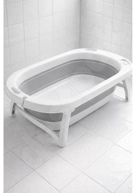 Resim Katlanabilir Bebek Küveti - Akordiyon Yer Kaplamayan Çocuk Küveti - Katlanır Küvet Banyo 