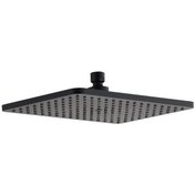 Resim Fause Tepe Duş Başlığı 29,5x19 Cm Siyah Ktd122-b Siyah 