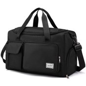 Resim Kadınlar İçin Ayakkabı Bölmeli Hafta Sonu Seyahat Çantası Y27802b Siyah 