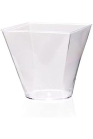 Resim STOREMAX goldwhirl Kübik Prizma Kase Mika Kapaksız Sunum Kabı 20'li 200 CC trendflash 467437 