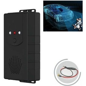 Resim Ultrasonik Araba Kovucu Araba Motor Bölmesi Elektronik Kovucu Mikro Işık Dalgası Böcek Kovucu, Şartname: Evrensel Siyah 