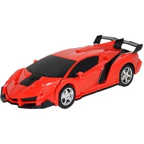 Resim 101 Kumandalı Robota Dönüşebilen Araba 1:18-Can Oyuncak 