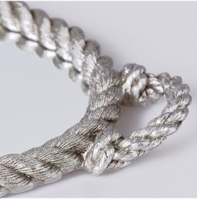 Resim Halat Aynalı Tepsi Gümüş 