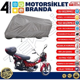 Resim Kuba Leopar 100 Motosiklet Brandası Motor Branda (551654410) 