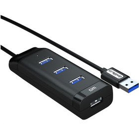 Resim DM CHB007 USB 3.0 4 Portlu Hub Çoklayıcı Siyah 