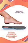 Resim MAG Ortopedik Yumuşak Tabanlık, Rahat Konforlu Ayakkabı Tabanlığı, Memory Foam Hafızalı Tabanlık 