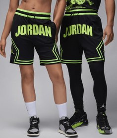 Resim Jordan Sport Dri-FIT Diamond Shorts - Siyah / 