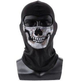 Resim Lofytain Cod:mw2 Hayalet Kafatası Balaklava Hayalet Simon Riley Yüz Savaş Oyunu Cosplay Maskesi Koruma Kafatası Desenli Balaklava Maskesi Diğer 
