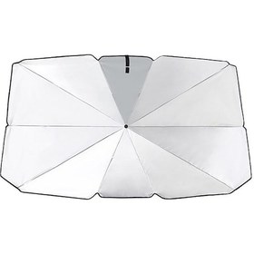 Resim Araç Ön Cam Katlanabilir Şemsiye Güneşlik 125 x 65 CM 