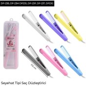 Resim Serenity Haven Çok Renkli Seyahat Tipi Saç Düzleştirici, Hafif ve Tasarım 