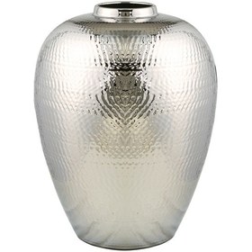 Resim Vitale Suis Dekoratif Vazo Silver 29x17x43 Cm Ak.wlt0689 