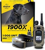 Resim Dogtra 1900X Black - 1 Mil Uzaktan Eğitim E-Collar 20+ KG Köpekler 