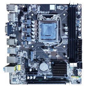 Resim Quadro H61-B75M1 DDR3 GLan VGA,HDMI 4x Sata3 M.Sata 16X PCIe 1155p USB 3.0 2.3. Nesil Anakart 