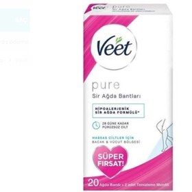Resim VEET PURE AĞDA BANDI SÜPER FIRSAT 20 ADET 